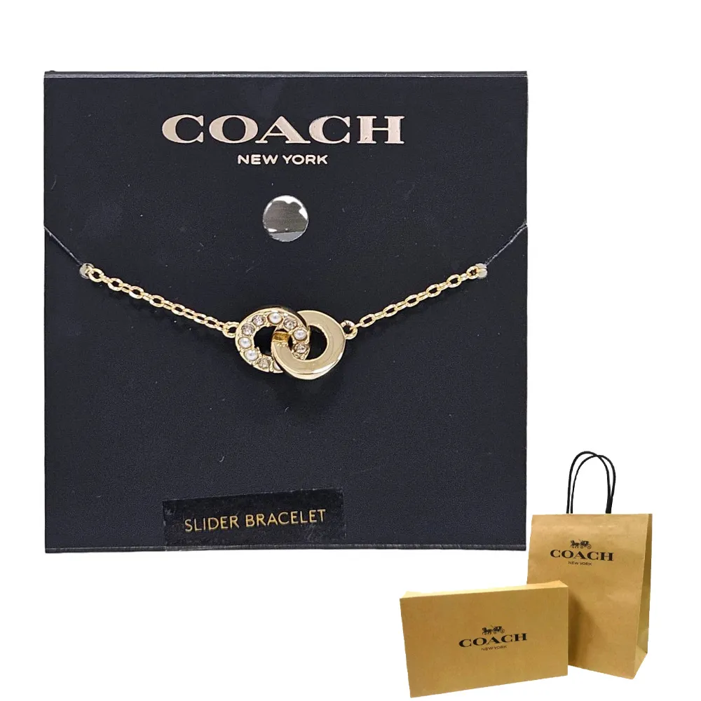 【COACH 】新款  金色 / 燙金 C Logo 真皮 證件票+鑰匙 + 卡夾-人氣手拿包  零錢包/ 名牌包 ㊣ 吊牌未剪㊣全新☆保證真品↘ 歷史價格詳細信息