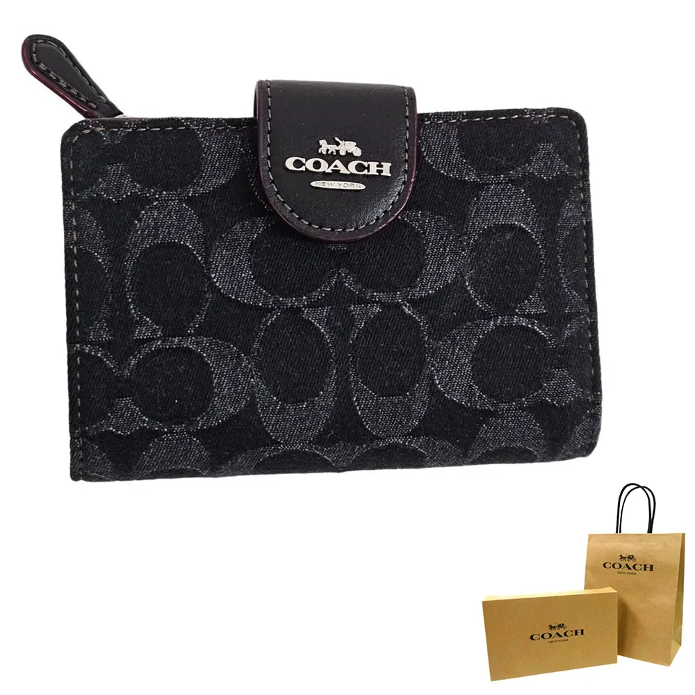 COACH新款 方釦皮革麻花帶斜背馬鞍包 滿版咖拼蘋果綠色 歷史價格詳細信息