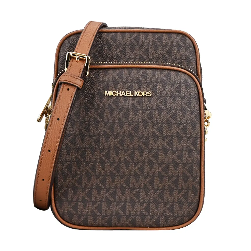 MICHAEL KORS MK緹花前口袋直式斜背包-中/咖 價格比較,價格查詢,歷史價格詳細信息