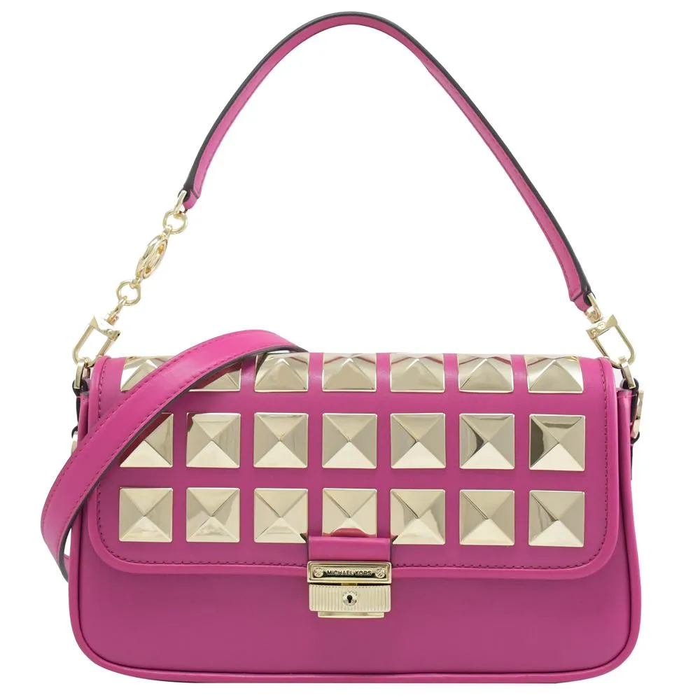 MICHAEL KORS BRADSHAW 銀鎖頭海軍藍色防刮滿版MK寬帶相機斜背包 歷史價格詳細信息