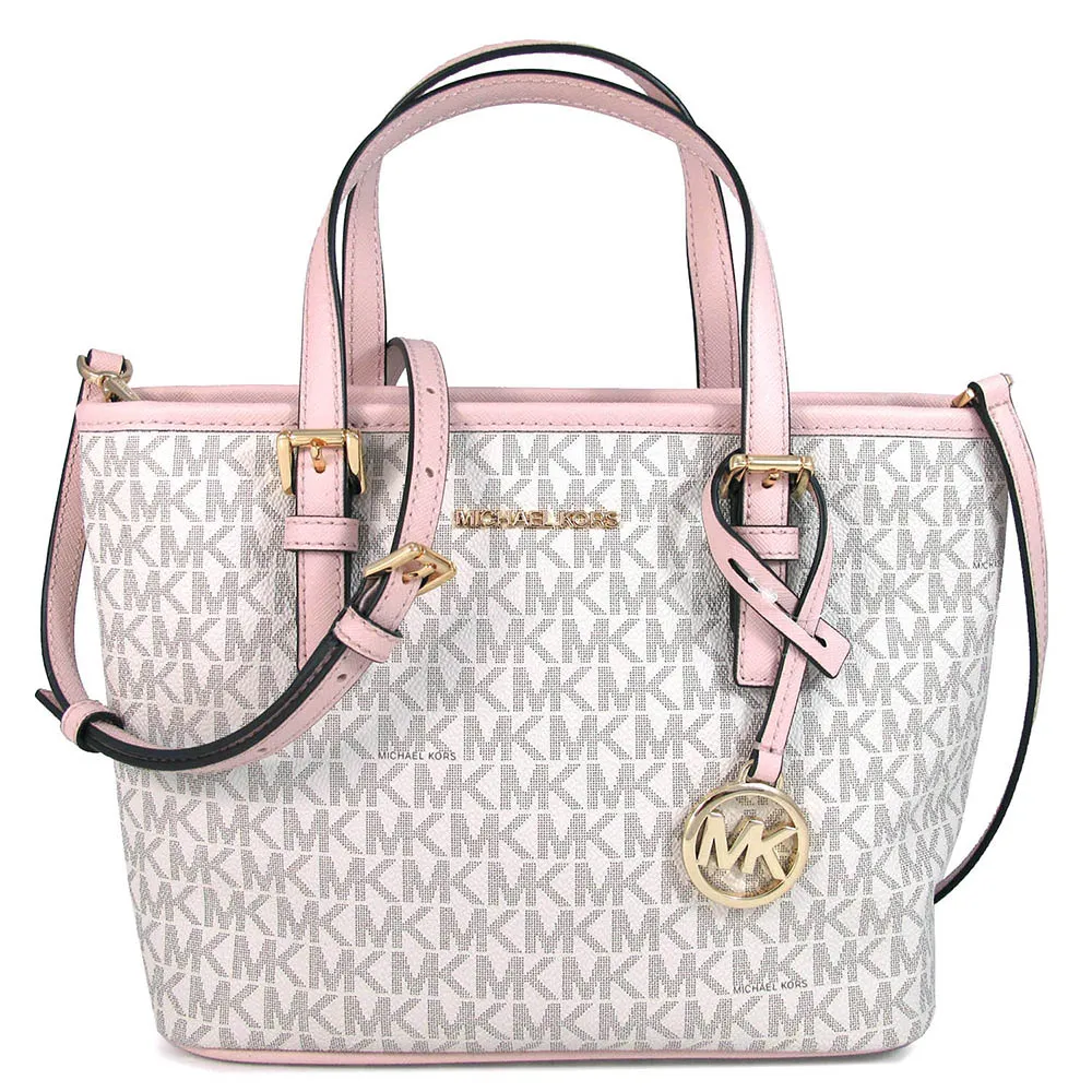 MICHAEL KORS JET SET TRAVEL 防刮兩用貝殼包.黑 歷史價格詳細信息