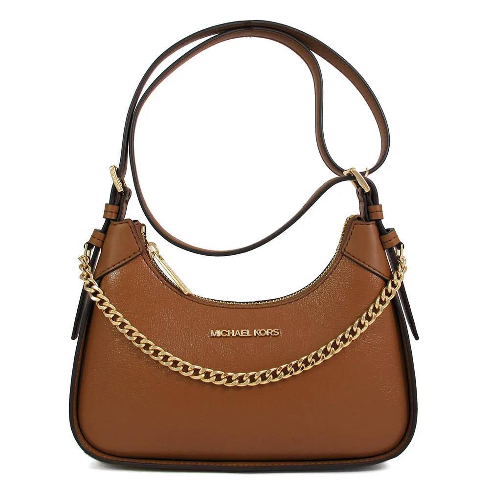 MICHAEL KORS WILMA 防刮皮革手提/肩背二用包-黑色/中 歷史價格詳細信息