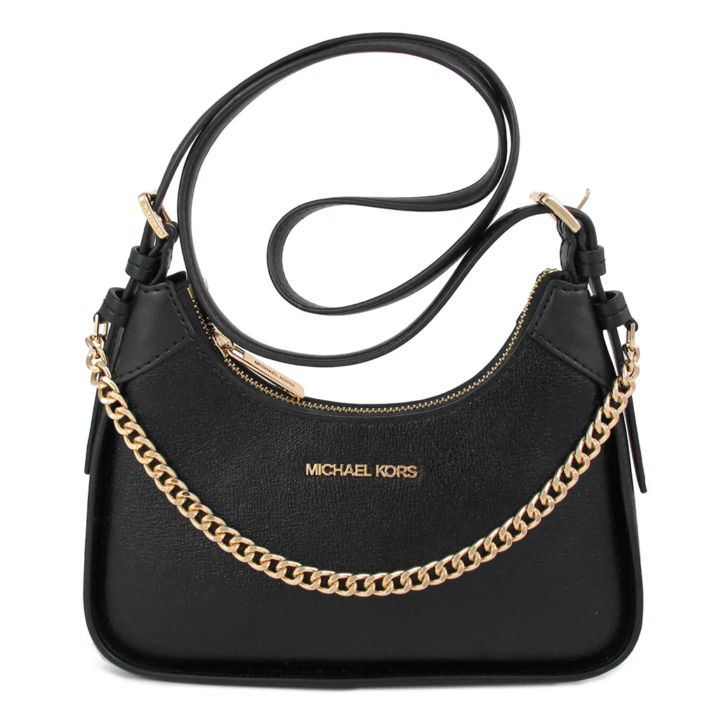 MICHAEL KORS WILMA 防刮皮革手提/肩背二用包-黑色/中 歷史價格詳細信息