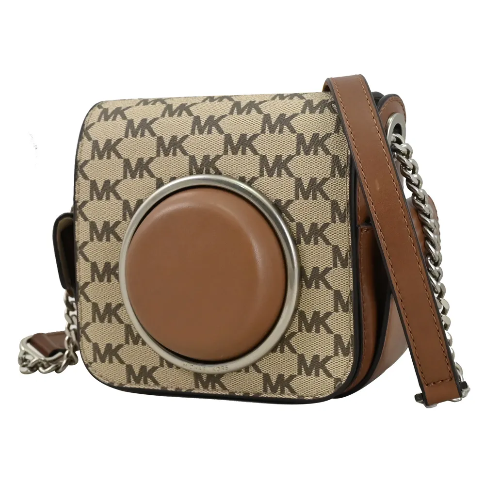 MICHAEL KORS 古銅金縷雕MK緹花LOGO防刮皮革雙面用皮帶-黑色 歷史價格詳細信息