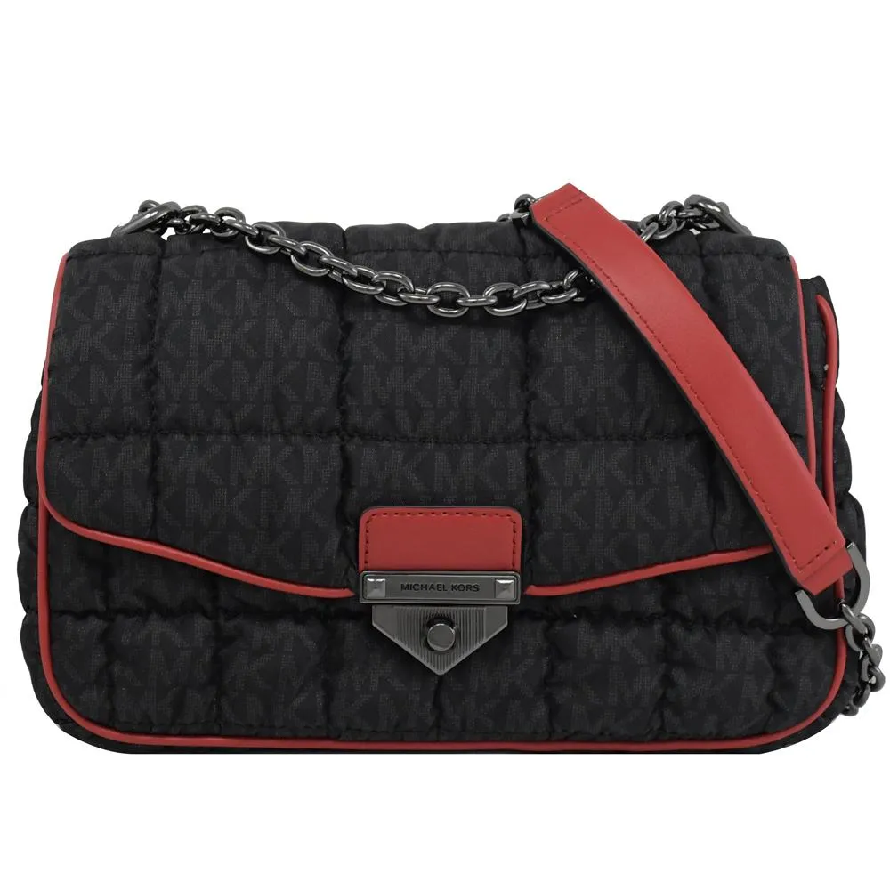 Michael Kors 絎縫山形紋翻蓋釦式三折長夾 贈原廠紙盒紙袋 歷史價格詳細信息