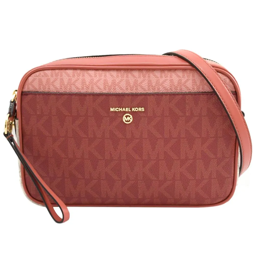 MK斜背包 專櫃款Gloria 藍色方型郵差包 加拿大代購 歷史價格詳細信息