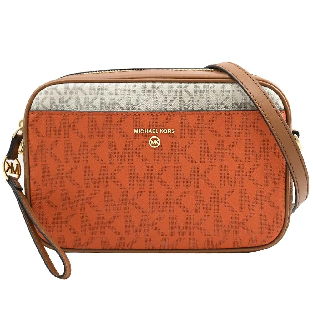 MK斜背包 專櫃款Gloria 藍色方型郵差包 加拿大代購 歷史價格詳細信息