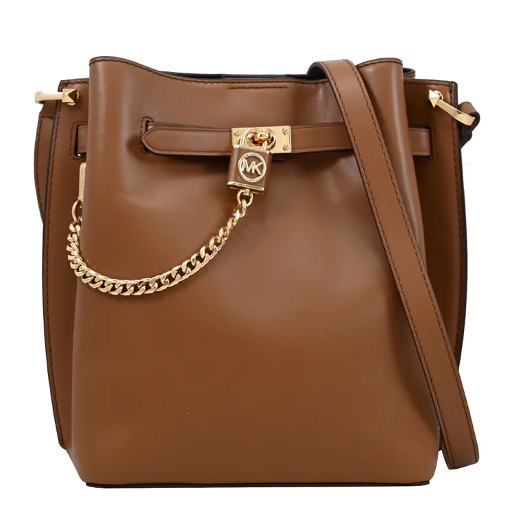 MICHAEL KORS HAMILTON 雙層置物手提/斜背二用包-焦糖色/小 歷史價格詳細信息