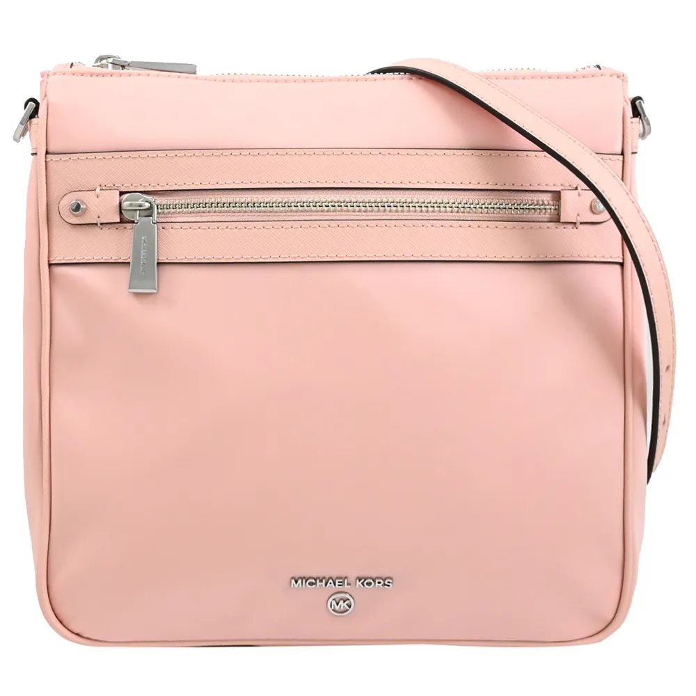 MICHAEL KORS Jet Set Charm 浮雕LOGO印花手拿包.深咖 歷史價格詳細信息