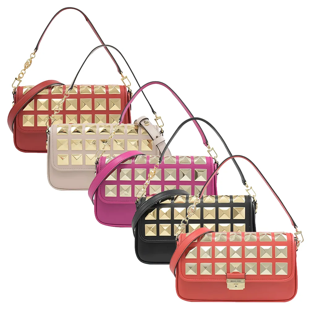 MICHAEL KORS BRADSHAW 銀鎖頭海軍藍色防刮滿版MK寬帶相機斜背包 歷史價格詳細信息