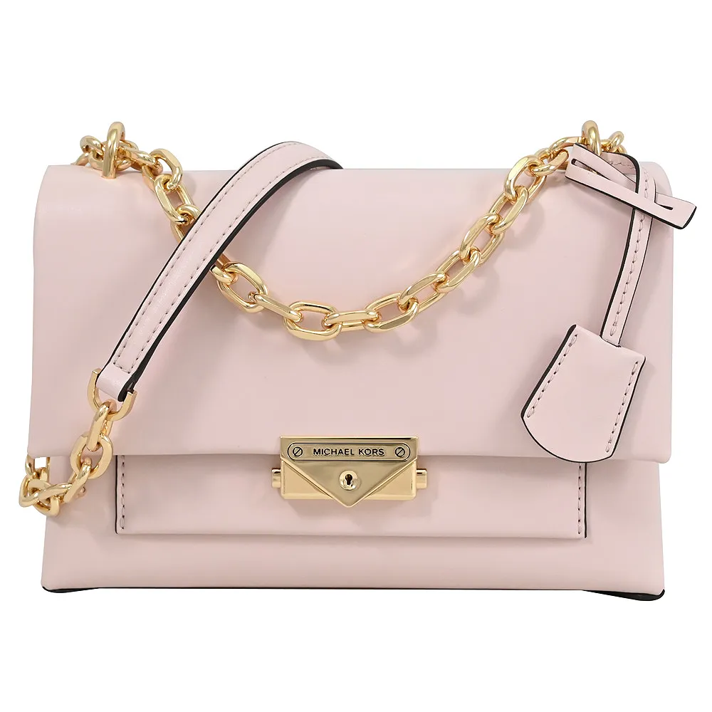 MICHAEL KORS CECE 金色壓扣深粉膚色前口袋肩斜雙色兩用包 歷史價格詳細信息