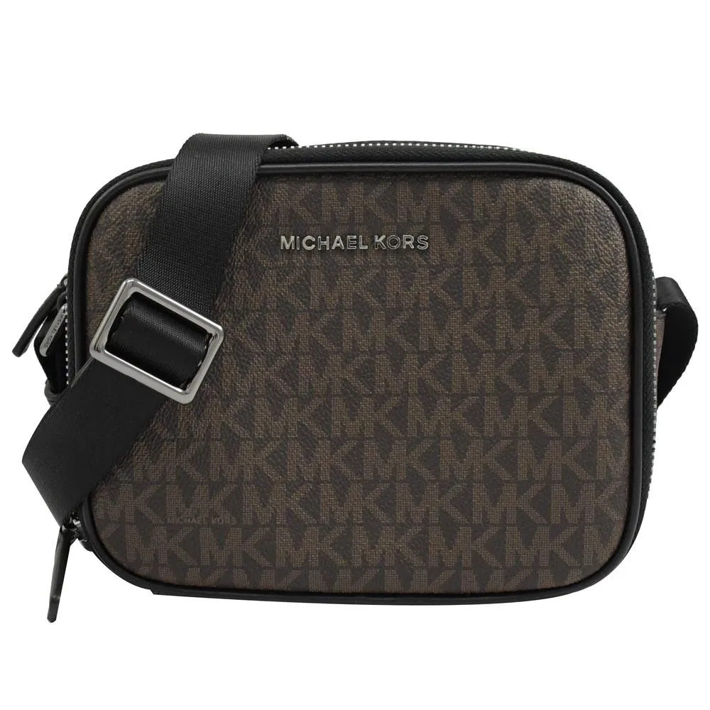 MK MICHAEL KORS 經典金字LOGO 牛皮扣式斜背包(小/西洋紫) 35F8GRLX5L-DAMSON 歷史價格詳細信息