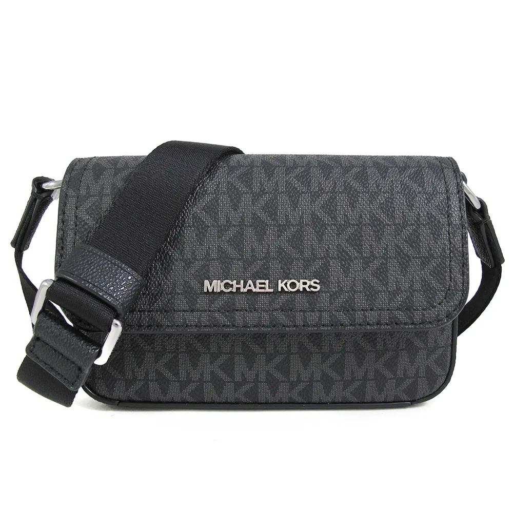 MICHAEL KORS COOPER MK滿版印花兩用公事包.深咖 歷史價格詳細信息