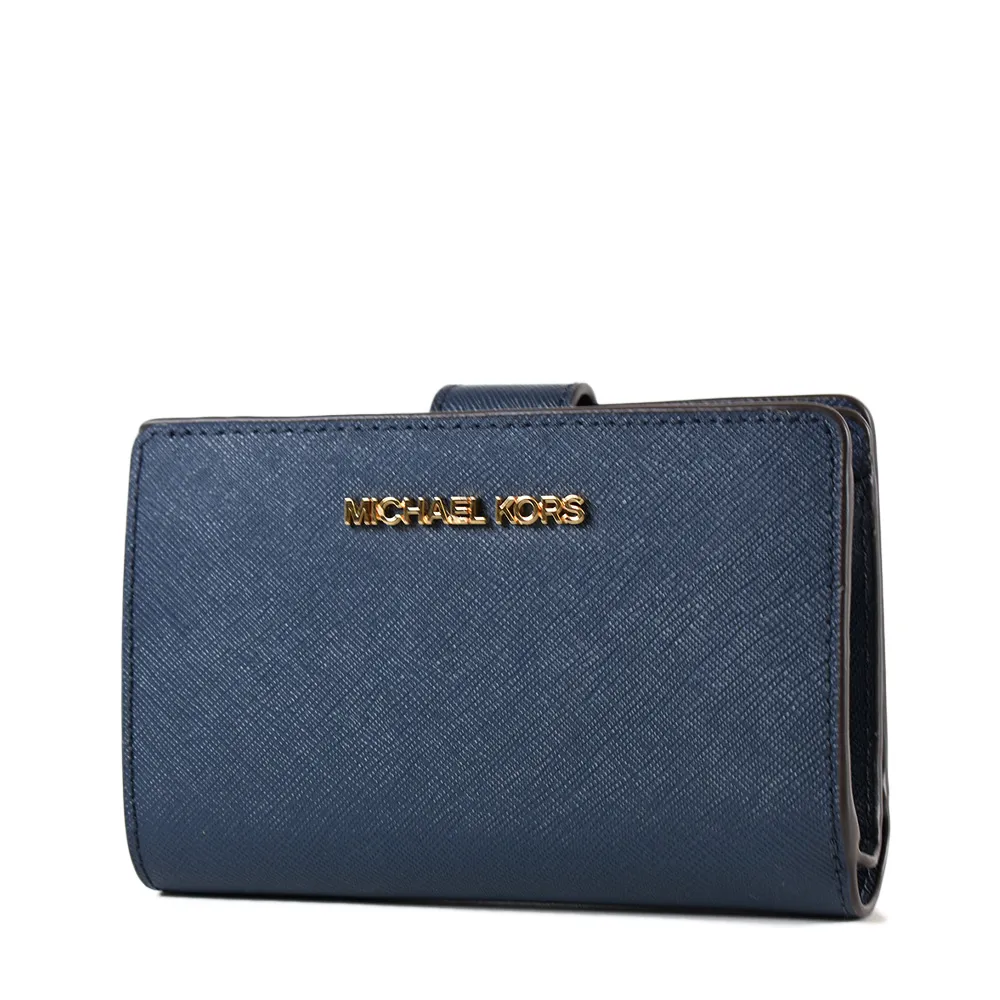 MICHAEL KORS 金字LOGO西柚粉色鵝卵石紋皮革環扣配飾兩用包 歷史價格詳細信息