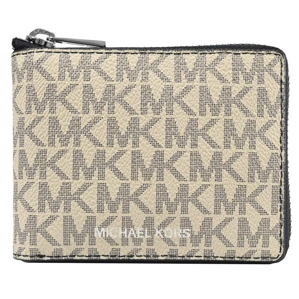 MICHAEL KORS COOPER 經典MK滿版印花迷你斜背包.深咖 歷史價格詳細信息