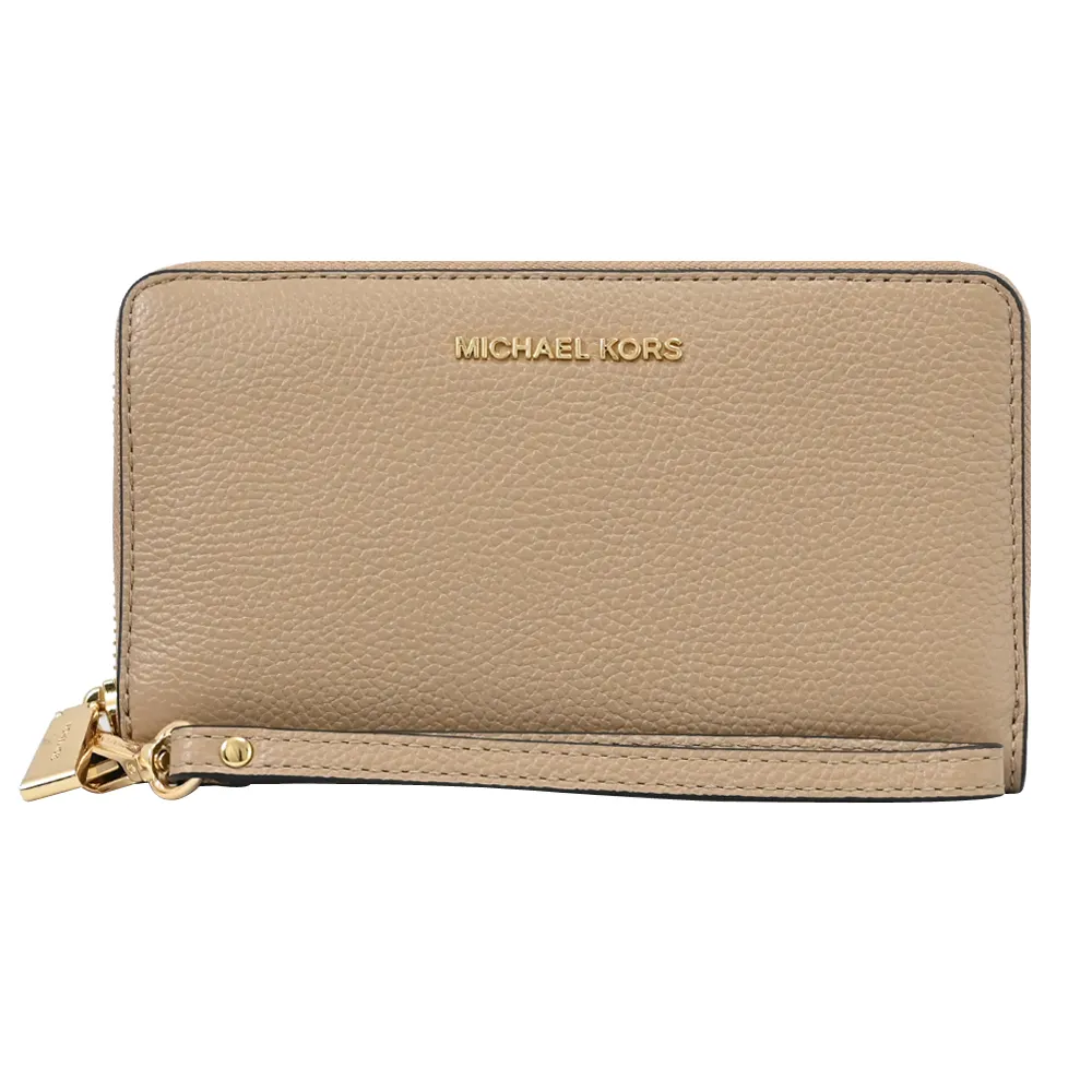 MICHAEL KORS JET SET 荔紋皮革手提式中夾.駝色 歷史價格詳細信息