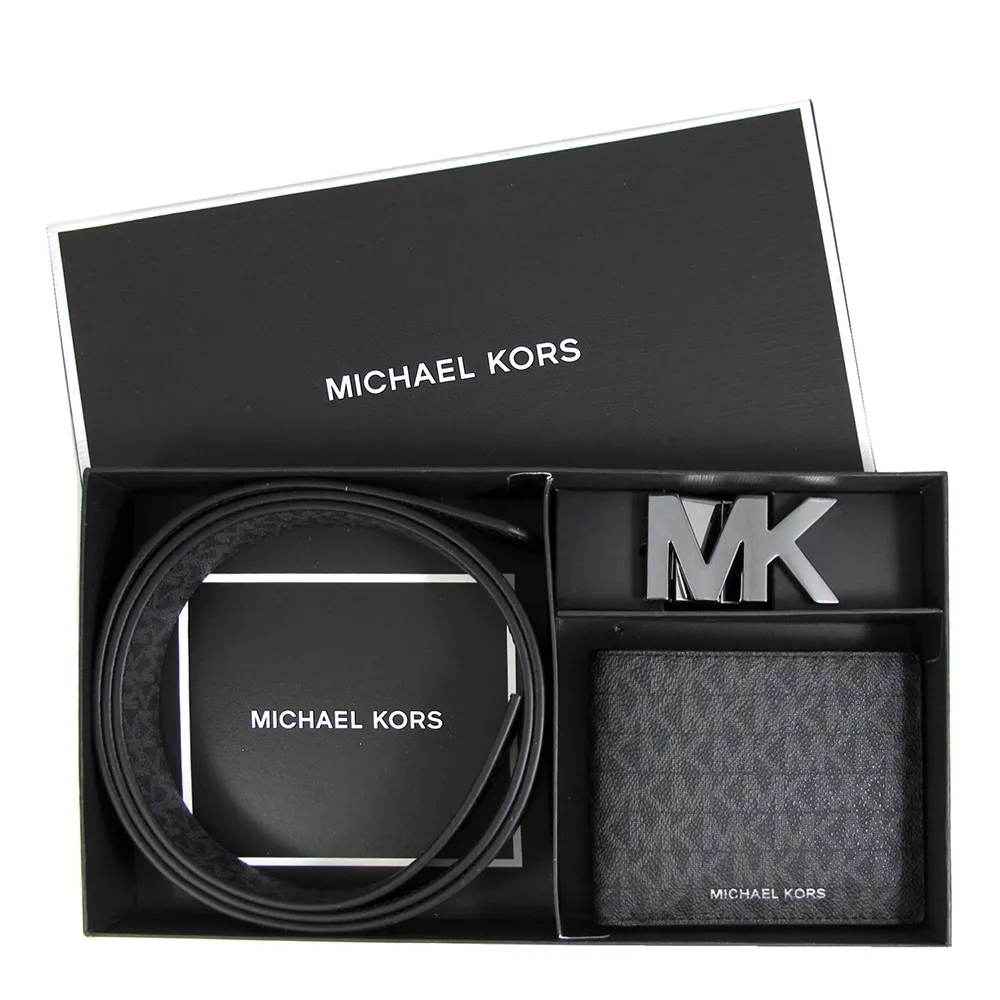 MICHAEL KORS GIFTING 銀字MK水仙黃色防刮滿版迷你波士頓小物包 歷史價格詳細信息
