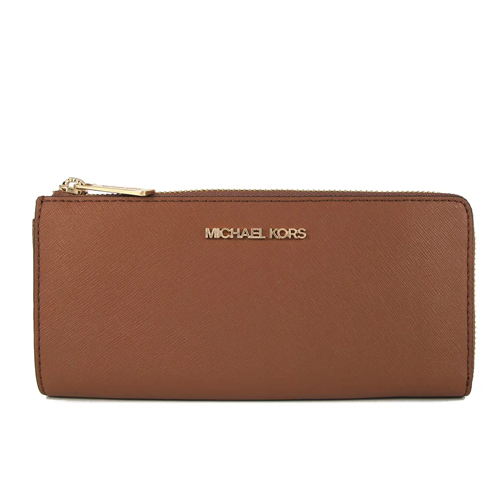 MICHAEL KORS JET SET TRAVEL 金字LOGO黑灰色防刮滿版MK手提式長夾 歷史價格詳細信息