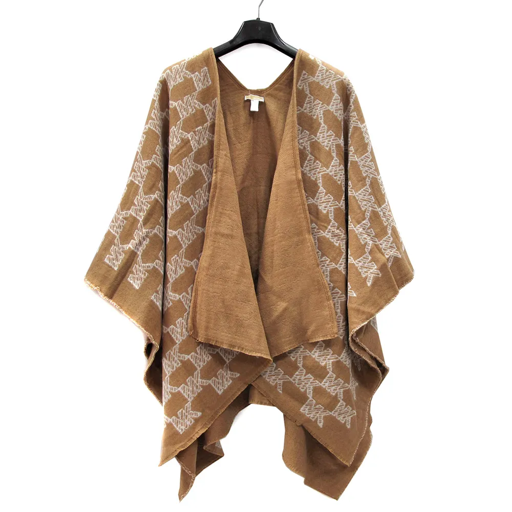 MICHAEL KORS MK斜條紋緹花肩斜兩用包-中/灰 歷史價格詳細信息