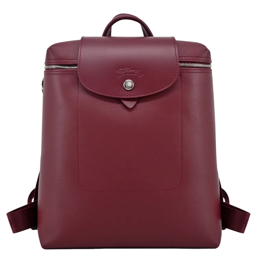 LONGCHAMP LE PLIAGE CITY系列PVC帆布斜背包(深紫) 歷史價格詳細信息
