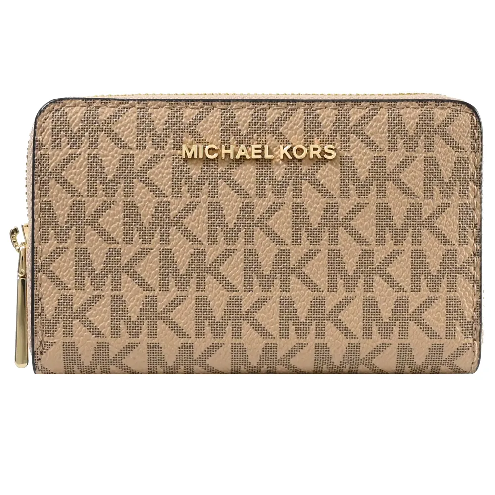 MICHAEL KORS JET SET 經典印花鍊條斜背方包.淺藍 歷史價格詳細信息