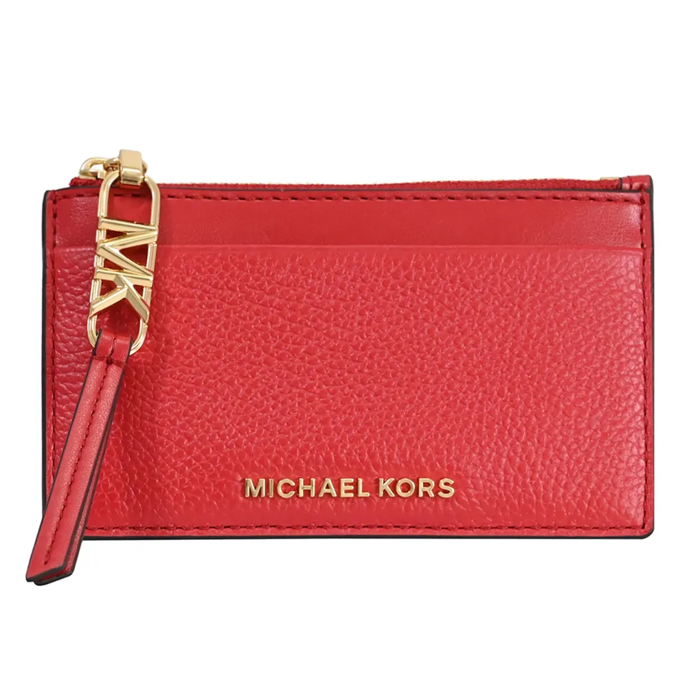 MICHAEL KORS 卡片零錢包 皮夾 十字紋防刮真皮 證件卡夾 皮夾 錢包 M58917 黑色MK 廠商直送 歷史價格詳細信息
