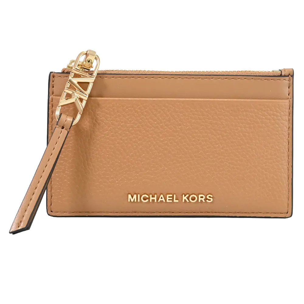 MICHAEL KORS 卡片零錢包 皮夾 十字紋防刮真皮 證件卡夾 皮夾 錢包 M58917 黑色MK 廠商直送 歷史價格詳細信息