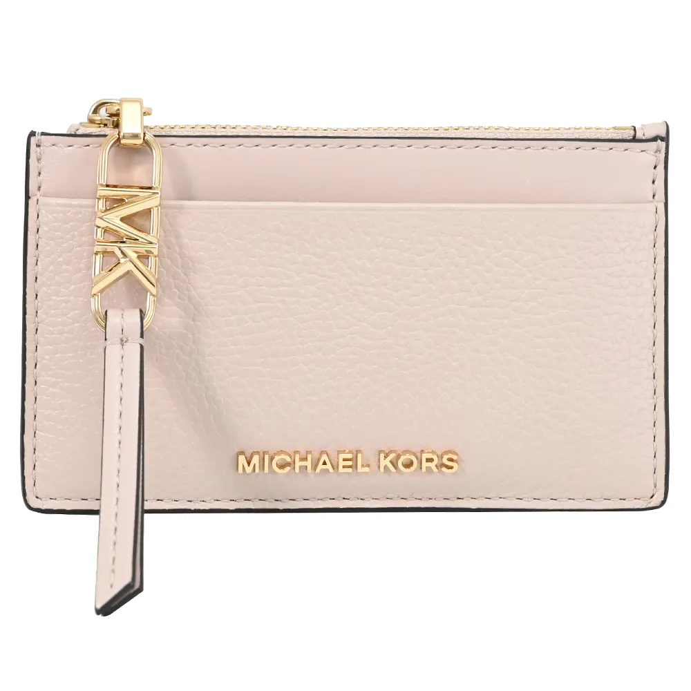 MICHAEL KORS 卡片零錢包 皮夾 十字紋防刮真皮 證件卡夾 皮夾 錢包 M58917 黑色MK 廠商直送 歷史價格詳細信息