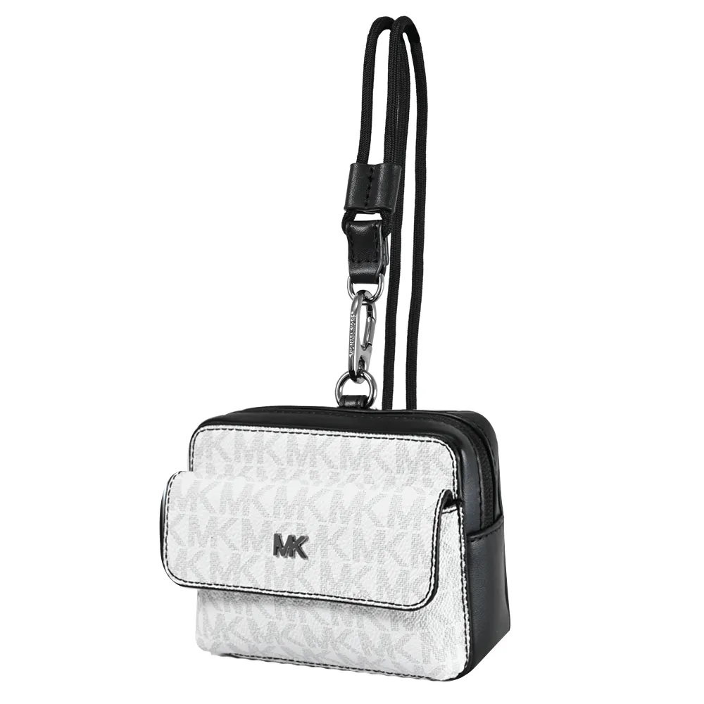 MICHAEL KORS GIFTING 銀字MK水仙黃色防刮滿版迷你波士頓小物包 歷史價格詳細信息