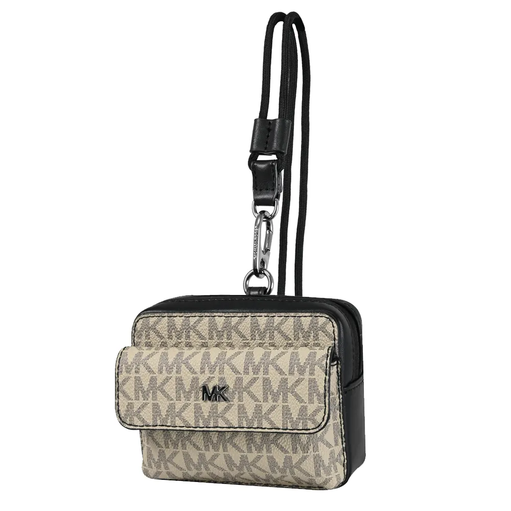 MICHAEL KORS GIFTING 銀字MK水仙黃色防刮滿版迷你波士頓小物包 歷史價格詳細信息