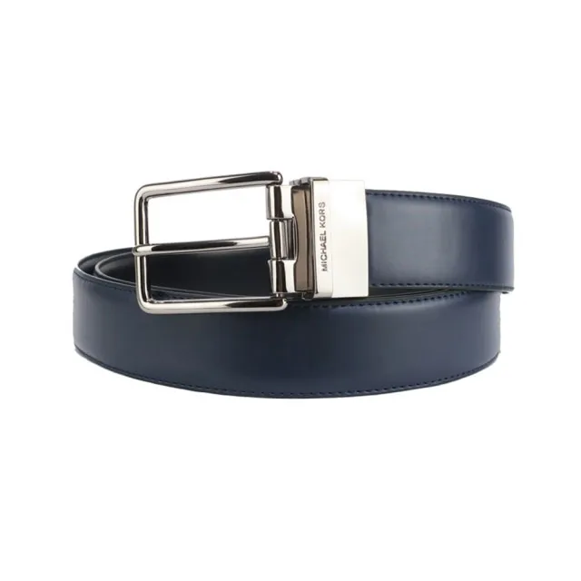 MICHAEL KORS 皮帶 腰帶 深咖啡色PVC/黑色皮革 寬版 可翻轉雙面使用 M26626 MK 廠商直送 歷史價格詳細信息