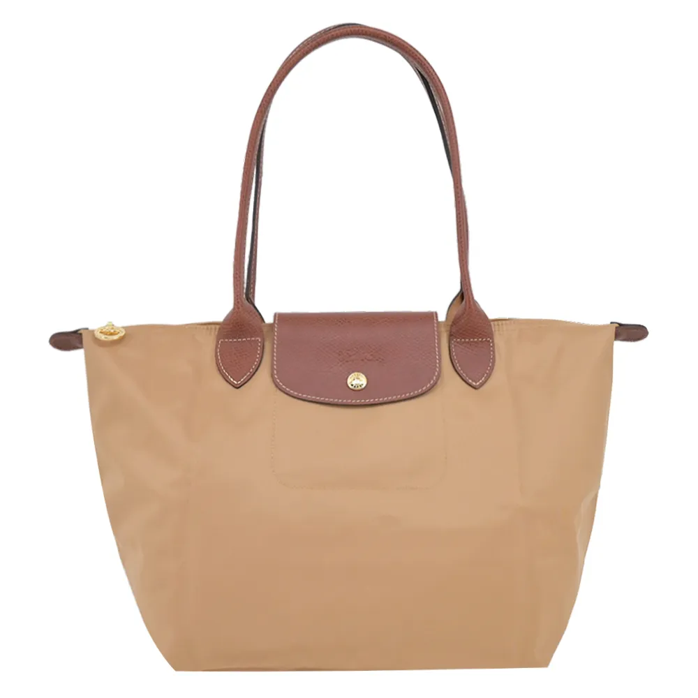 LONGCHAMP 折疊中型長把肩背包(桃紅)【美麗購】 歷史價格詳細信息