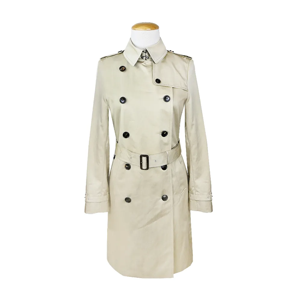 BURBERRY 經典款黑色風衣 中長版 歷史價格詳細信息