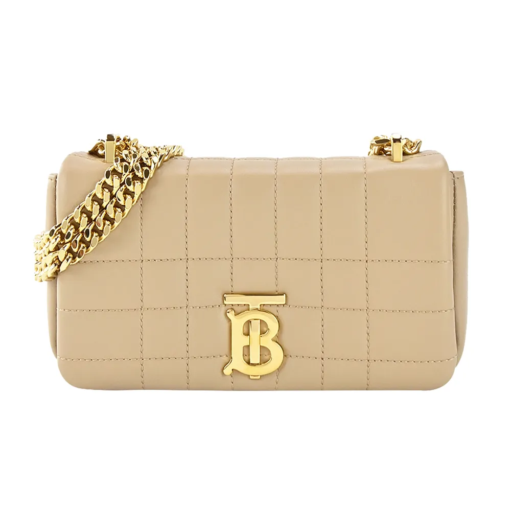 BURBERRY  Lola TB金字LOGO 絎縫羔羊皮WOC斜背包(薄荷色) 歷史價格詳細信息