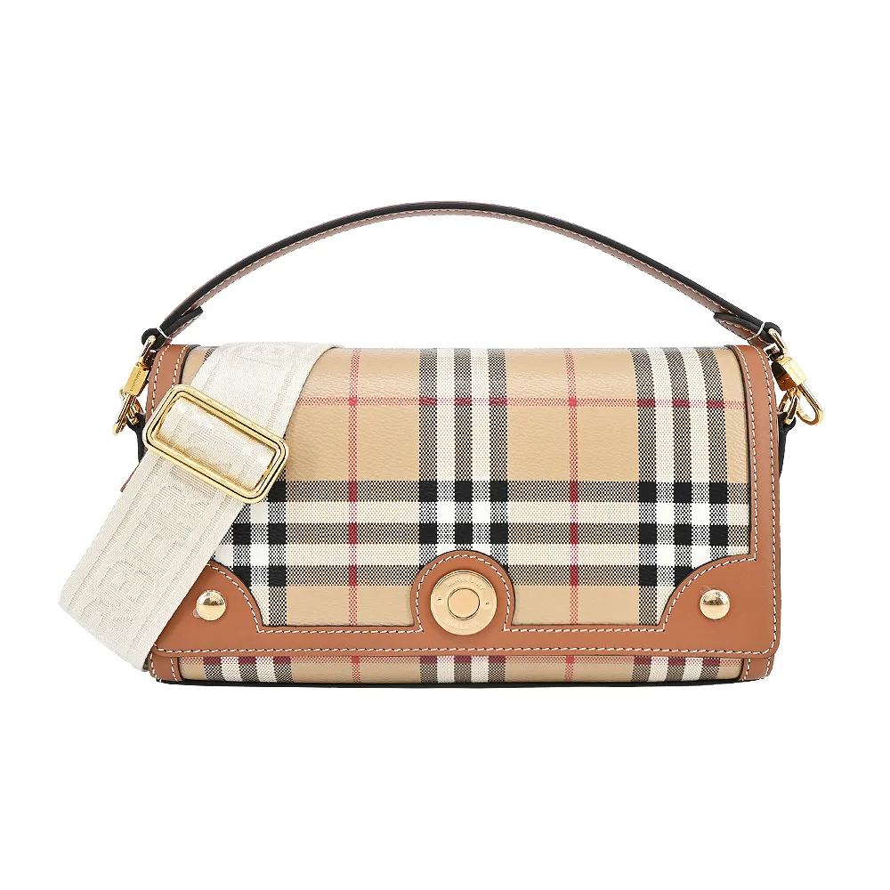 BURBERRY 經典格紋浮雕小牛皮16卡對開二折長夾(黑色) 8078353 A1189 歷史價格詳細信息