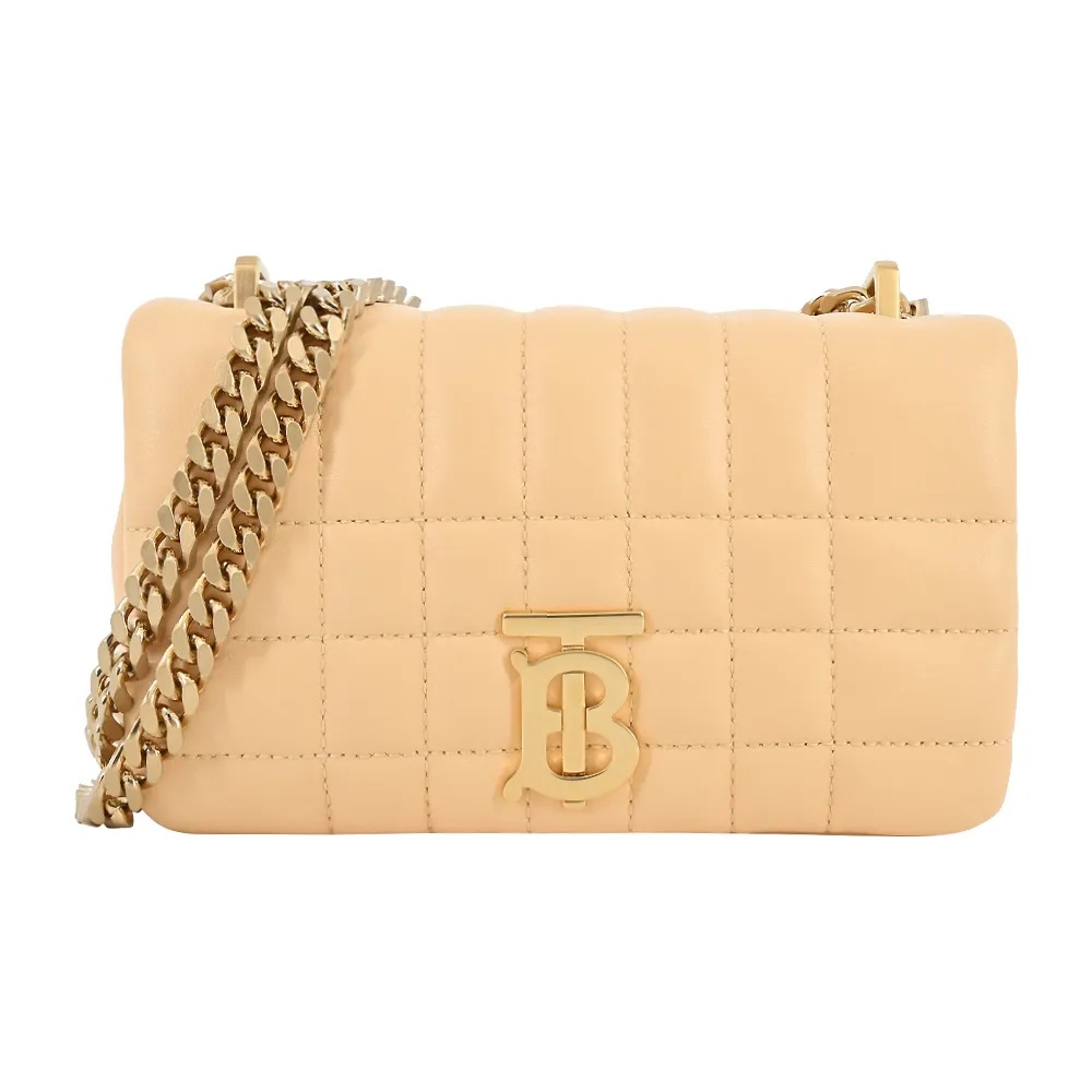 BURBERRY  Lola TB金字LOGO 絎縫羔羊皮WOC斜背包(薄荷色) 歷史價格詳細信息