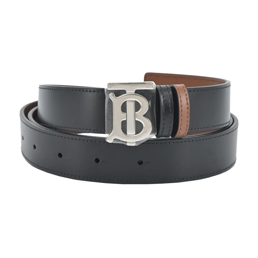 BURBERRY  TB LOGO荔枝牛皮翻蓋長夾(米色) 歷史價格詳細信息