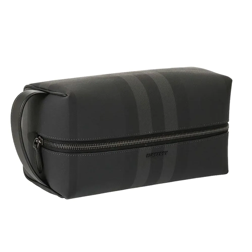 BURBERRY 經典格紋皮革肩背/托特包(暗樺木棕色) 歷史價格詳細信息