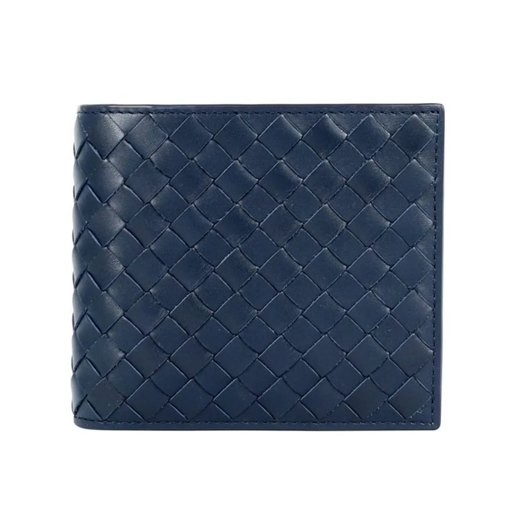 BOTTEGA VENETA 113993 經典編織小牛皮八卡短夾.天藍 歷史價格詳細信息