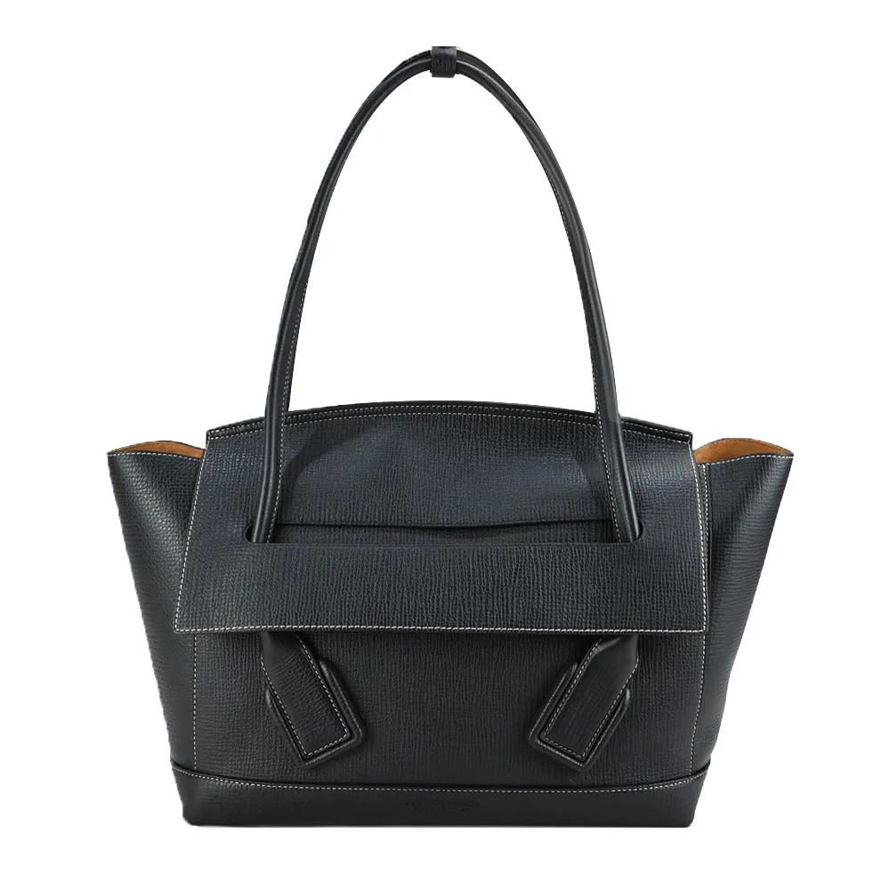 BOTTEGA VENETA THE BV Jodie 小羊皮編織扭結手提/肩背包(棕橘色) 歷史價格詳細信息