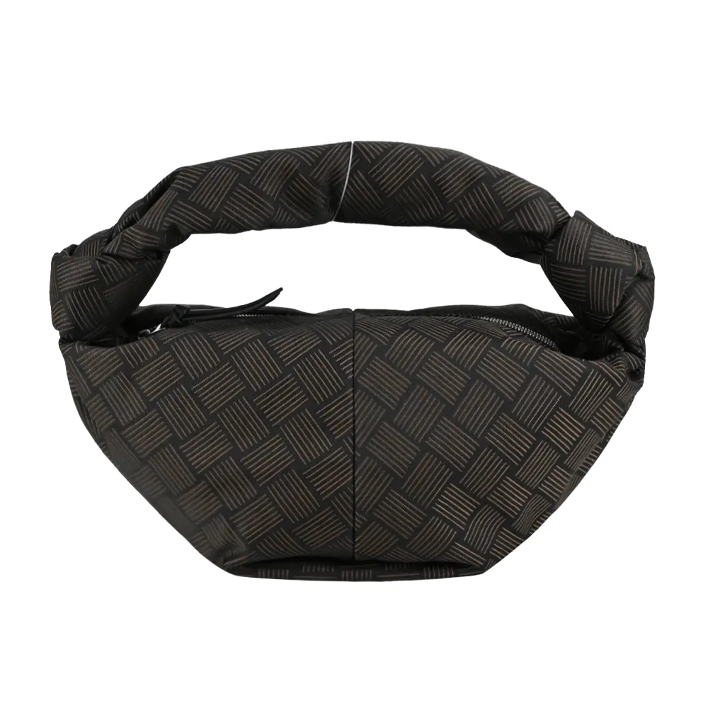 BOTTEGA VENETA 經典迷你CASSETTE編織皮革釦式斜背包 (深藍) 歷史價格詳細信息