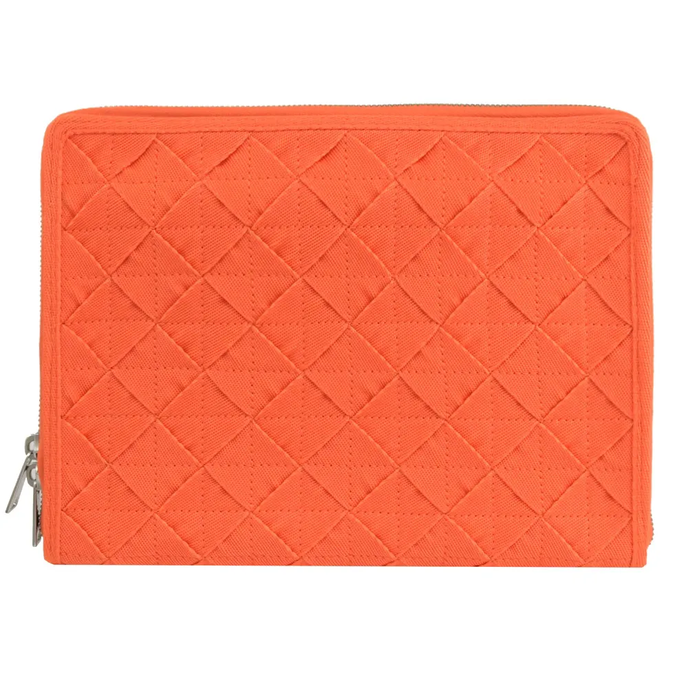 BOTTEGA VENETA 657356 編織款拉鍊寬版長夾/手拿包.白 歷史價格詳細信息