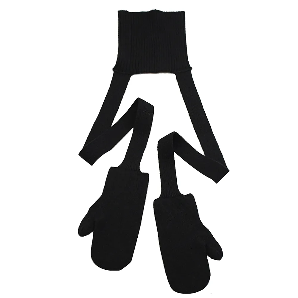 BOTTEGA VENETA 簡約針織羊毛圍脖/手套組合(多色可選) 歷史價格詳細信息