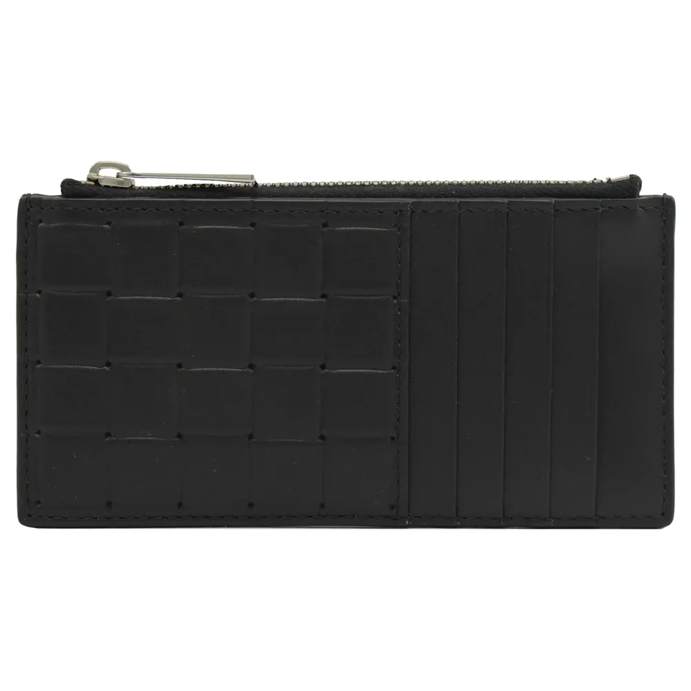 BOTTEGA VENETA 591379 編織牛皮卡片零錢包.深藍/酒紅 歷史價格詳細信息