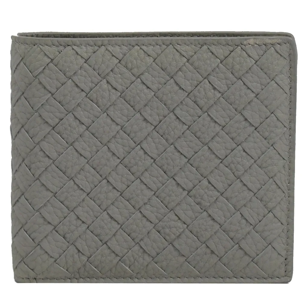BOTTEGA VENETA 手工編織小牛皮3卡拉鍊卡片夾/零錢包(暗綠) 歷史價格詳細信息