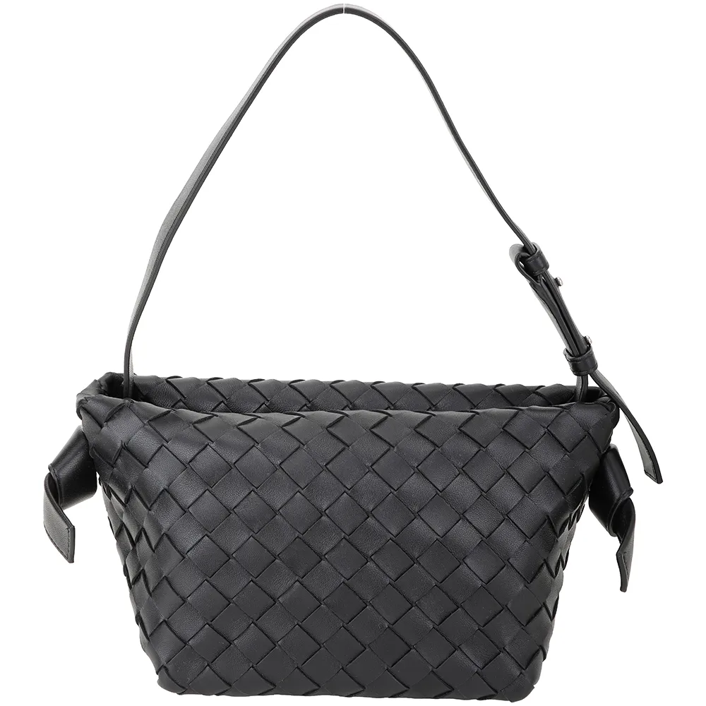 黑色單肩腋下包┃手提包┃法棍包┃單肩包┃簡約百搭┃側背包┃女包┃純色┃拼接鍊條包【N362】MINANA女鞋鞋材專賣 歷史價格詳細信息