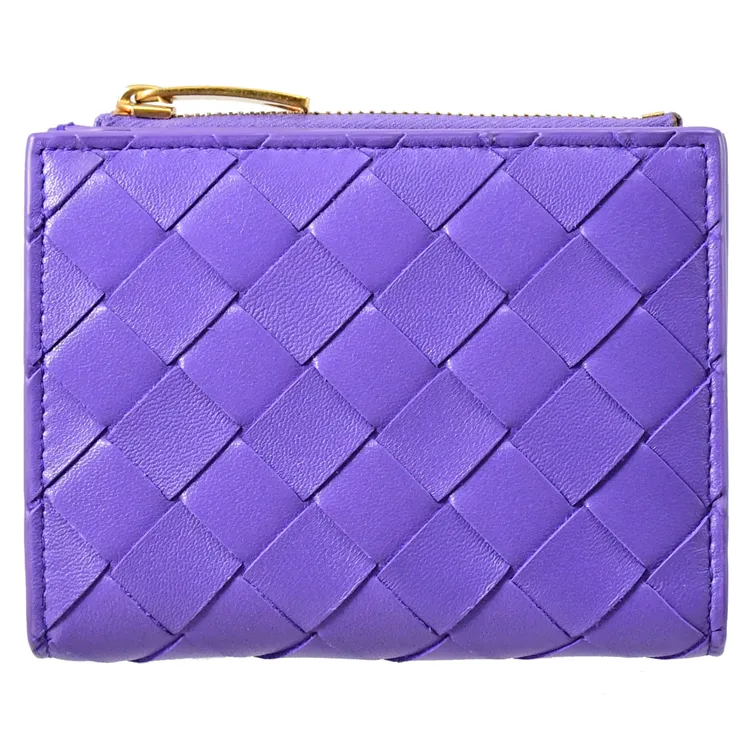 BOTTEGA VENETA 小羊皮編織釦式卡片夾(厚款)(黑色) 133945 V0016 8806 歷史價格詳細信息