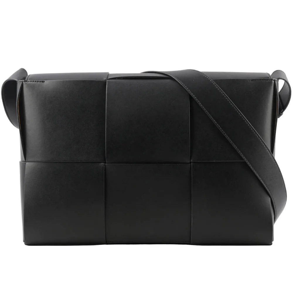 BOTTEGA VENETA Arco 48 寬編織光滑小牛皮翻蓋托特包(焦糖棕) 歷史價格詳細信息