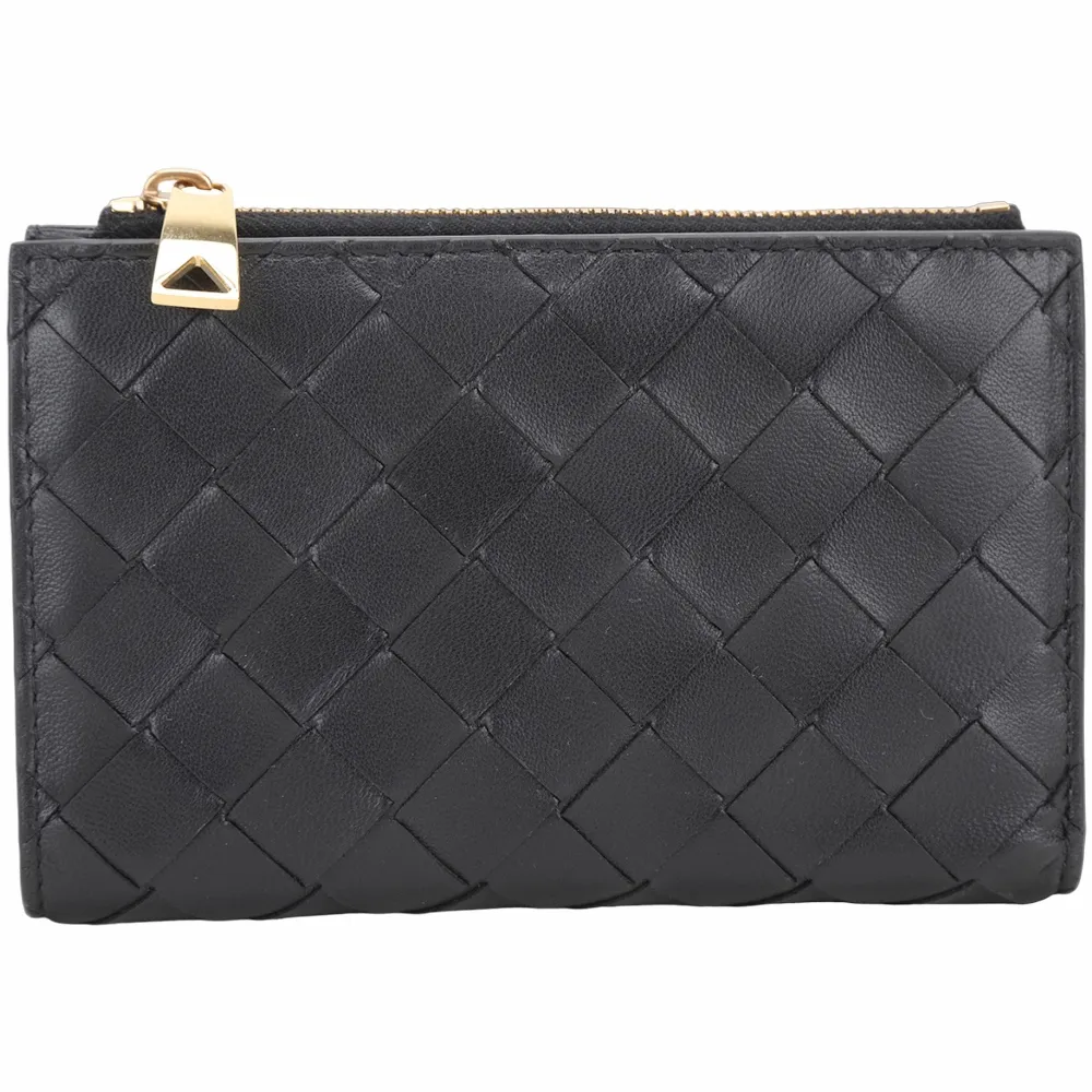 BOTTEGA VENETA Intrecciato BV 小羊皮編織手提/肩背包(黑色) 歷史價格詳細信息