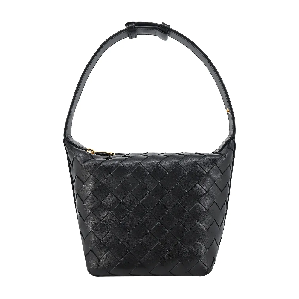 BOTTEGA VENETA 手工編織小牛皮3卡拉鍊卡片夾/零錢包(暗綠) 歷史價格詳細信息